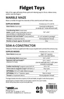 Fidget Toys (Jump Starters) Pattern