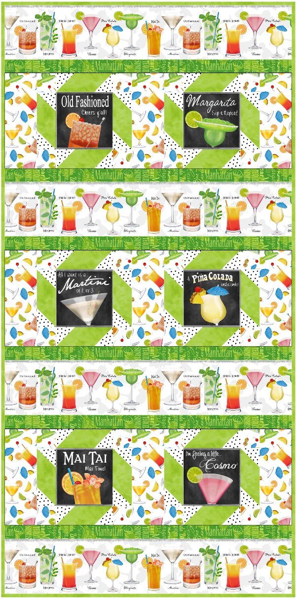 Happy Hour Table Runner and Placemat Set