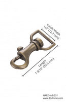 Brass Swivel Hook | Antique Swivel Hook | Easy Quilting Corner