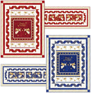 Angel Chorus Wall Quilt Kit - Red