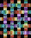 In The Beginning - Floragraphix V Strippy Weave Quilt Kit