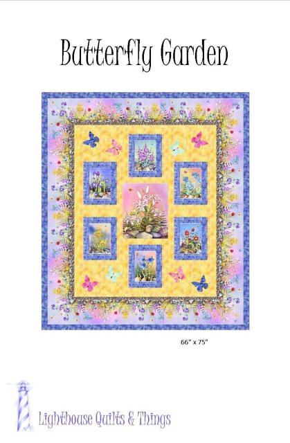 Butterfly Garden Quilt Kit