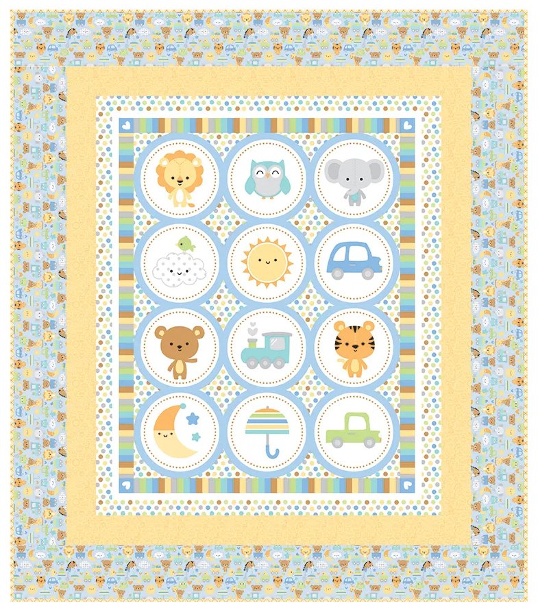 Special Delivery Panel Quilt Kit