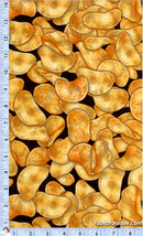 Food Fabric (Food & Snacks) Fat Quarter 10FQs/bundle