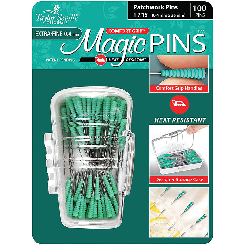 Magic Pins Patchwork Xfin 100ct