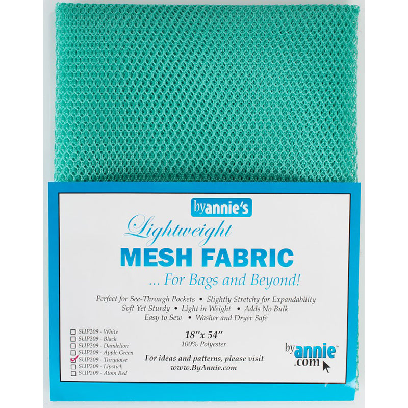 Mesh Fabric 18x54 Turquoise