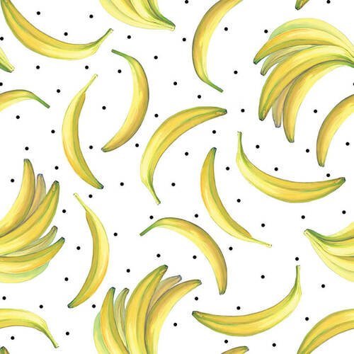 Fruit For Thought - Bananas White