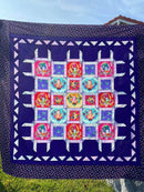 Alice's Garden Quilt Kit featuring Fabrics by Tula Pink