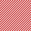 Red/Wht Diagonal Candy Cane Stripe