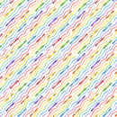 White Diagonal Stripe