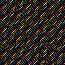 Black Diagonal Stripe