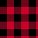 Red Buffalo Plaid 108in Wide Back