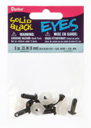 Animal Eye Safety 9mm Black 8 pieces