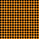 Gnome-ster Mash  Orange Buffalo Check