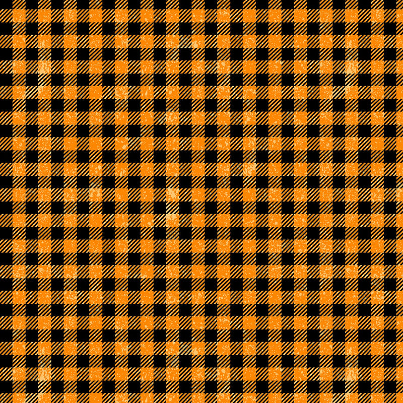 Gnome-ster Mash  Orange Buffalo Check