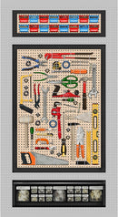 Silver Handyman Tool Panel