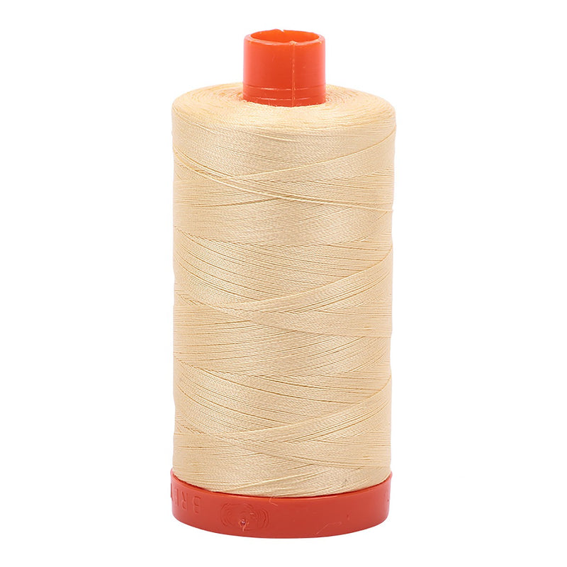 Mako Cotton Thread Solid 50wt 1422yds Champagne