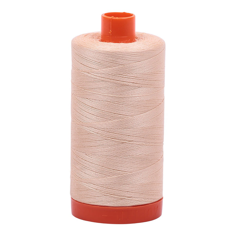 Mako Cotton Thread Solid 50wt 1422yds Pale Flesh