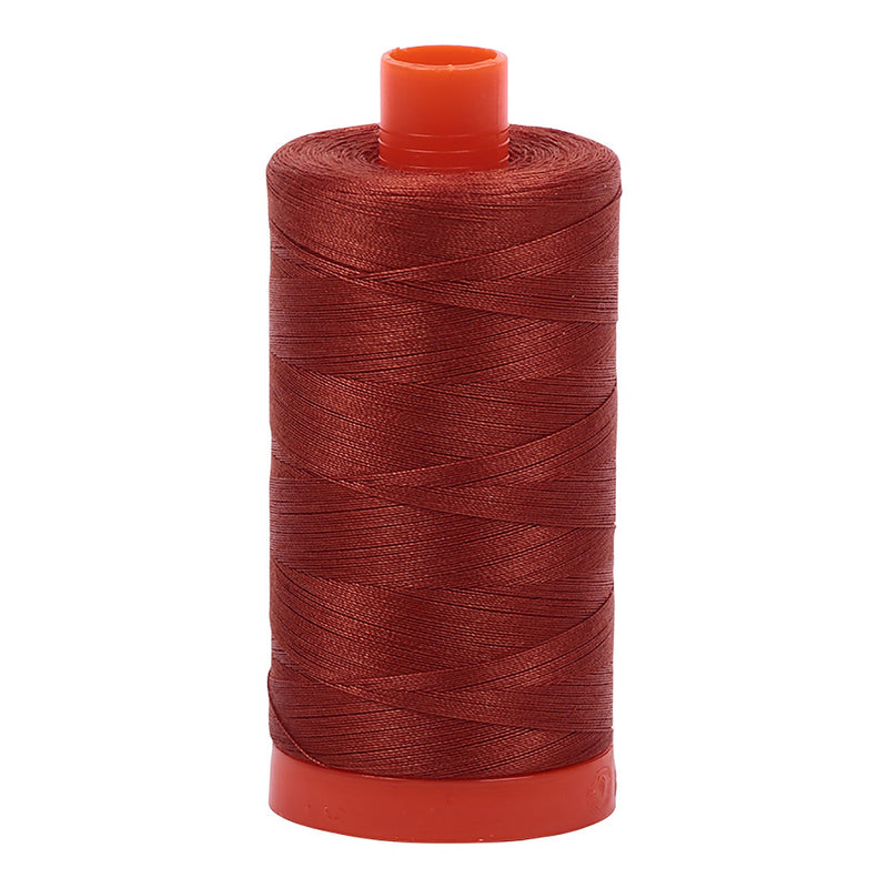 Mako Cotton Thread Solid 50wt 1422yds Copper