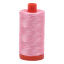 Mako Cotton Thread Solid 50wt 1422yds Bright Pink
