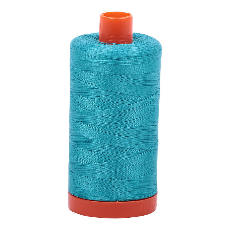 Mako Cotton Thread Solid 50wt 1422yds Turquoise