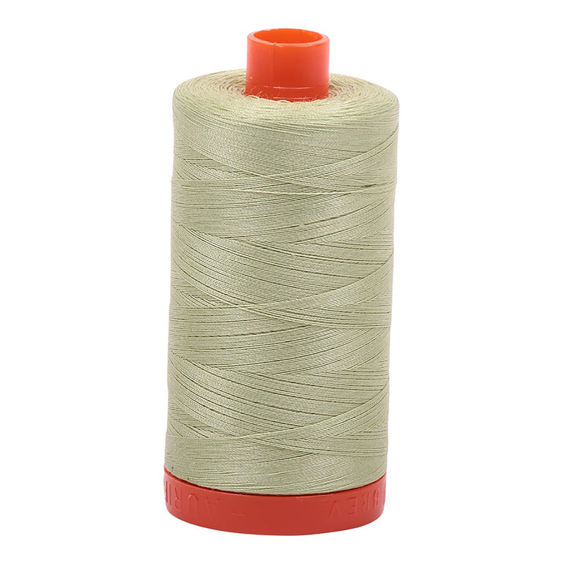 Mako Cotton Thread Solid 50wt 1422yds Light Avocado