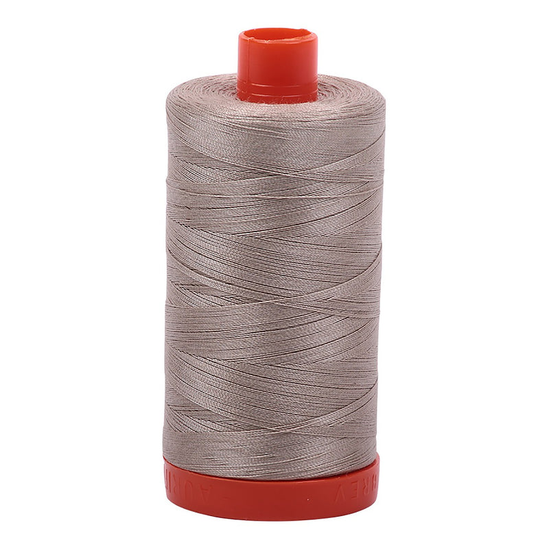 Mako Cotton Thread Solid 50wt 1422yds Rope Beige