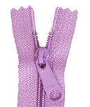14in Lilac Zipper Closed End