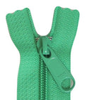 14in Mint Zipper Closed End