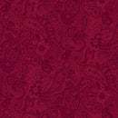 Red Paisley 108in Wide Back