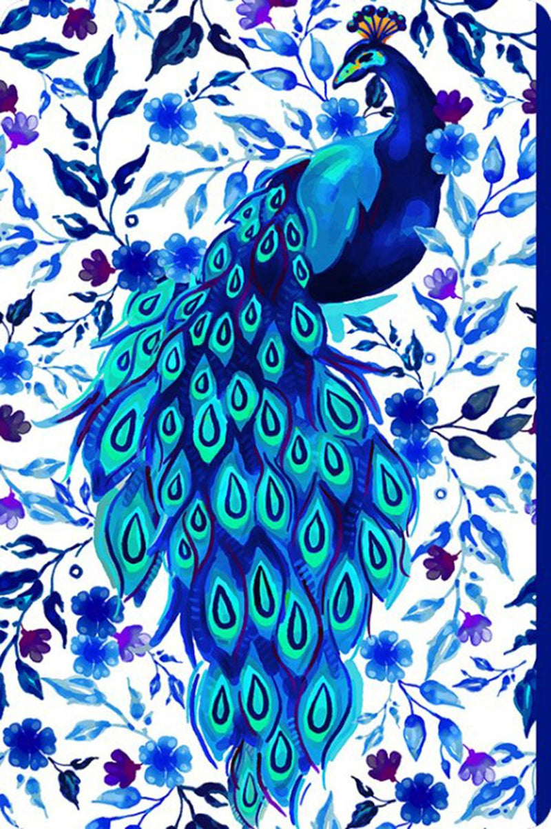 Royal Peacock Party Digital Cuddle Panel