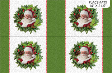 DP24077-10 - 4 Placemats per Panel