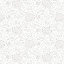 White Elizabeth 108in Wide Back Jacobean Allover