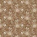 Brown Elizabeth 108in Wide Back Jacobean Allover