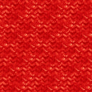 Red Textured Chevron Flannel