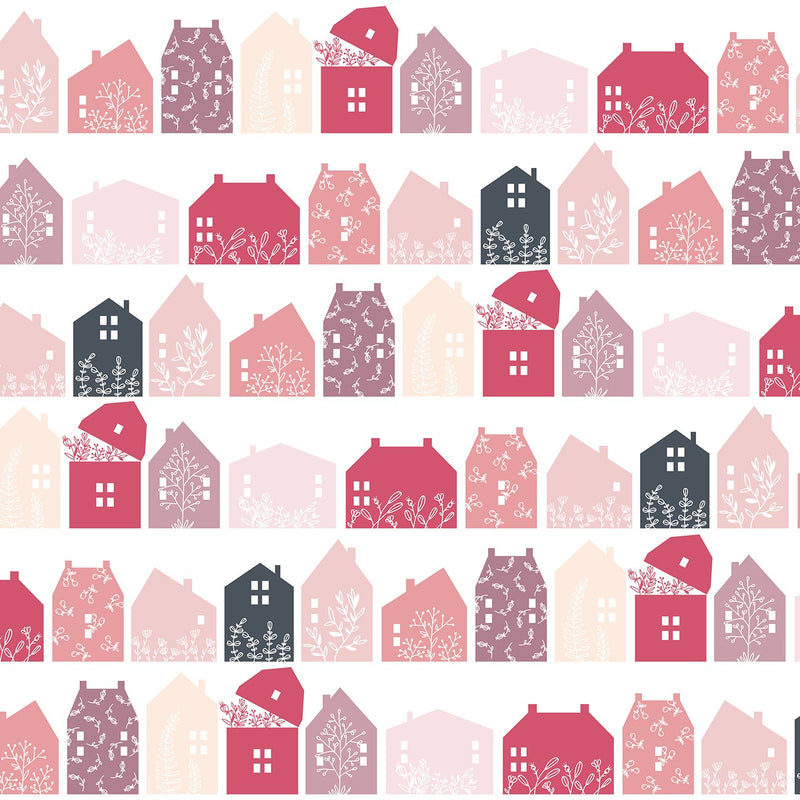 Pink Farmhouse Row