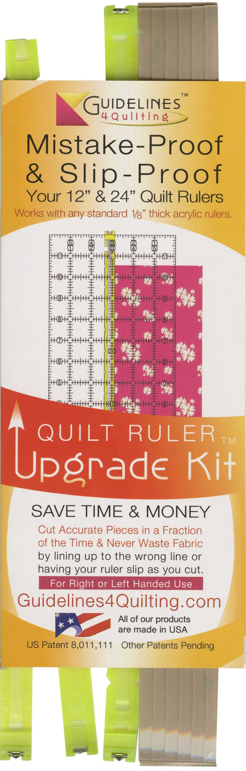 Guidelines Quilt Ruler Upgrade Kit