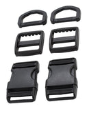 Hardware Set 1700 1in Black