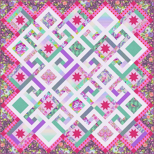 Tula Pink - Hedge Maze Quilt - Dusk