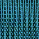 Sci Fi- Teal and Black