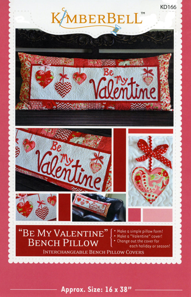 Be My Valentine Bench Pillow