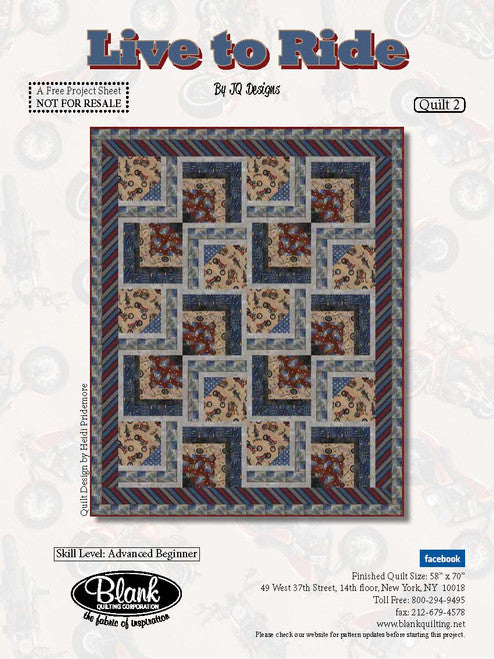 Live to Ride Quilt Pattern
