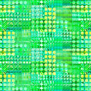 Green Mod Plaid 108in Wide Back Digitally Printed