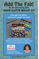 Add The Fabric Quick Clutch Wallet Kit