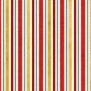 North Pole Express Red Multi Stripe