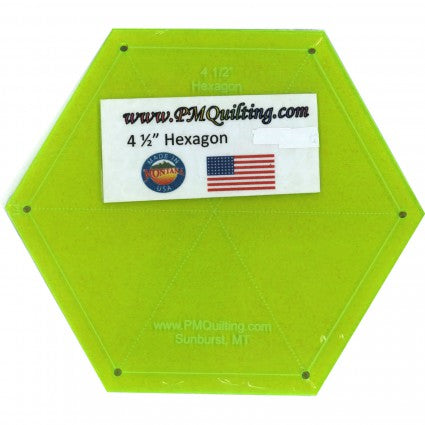 Hexagon Template - Glow Edge