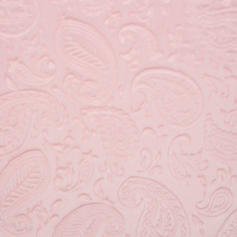 Blush Paisley Vine Embossed Cuddle