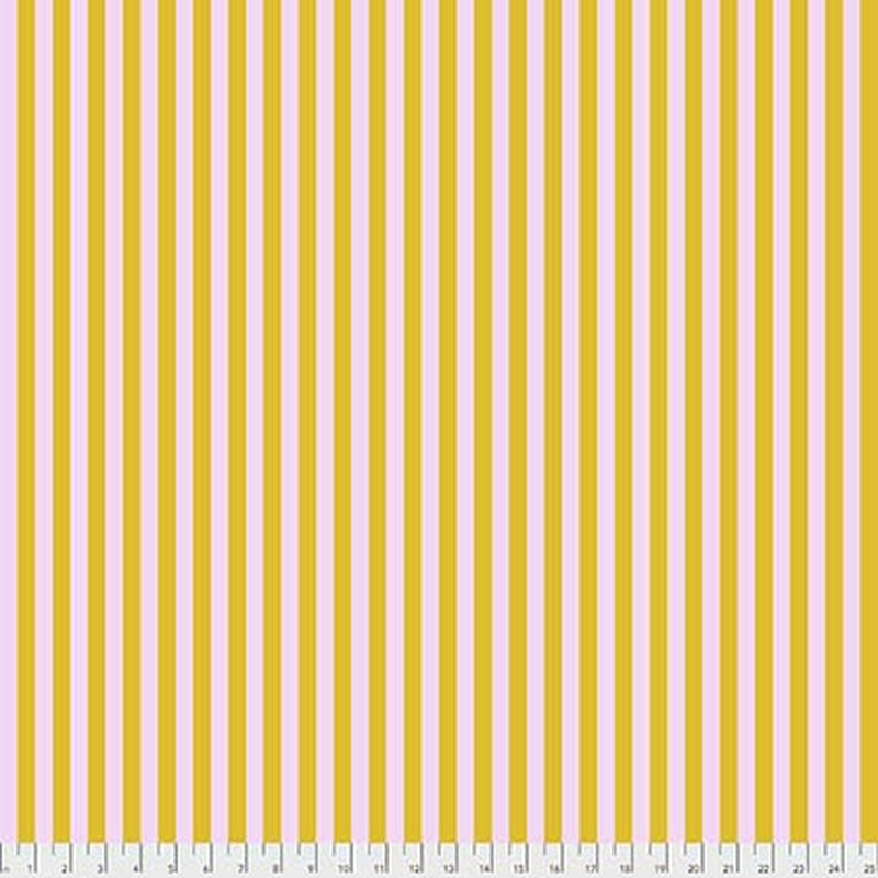 Tula Pink True Colors Tent Stripe - Marigold || Tula's True Colors