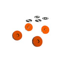 Orange Magnetic Snaps
