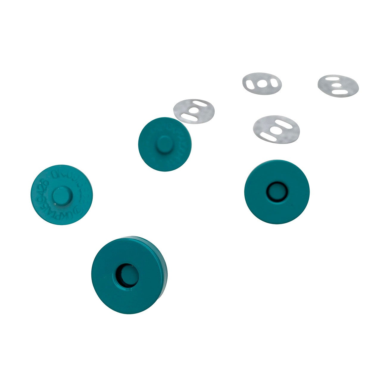 Teal Magnetic Snaps Teal magnetic snaps